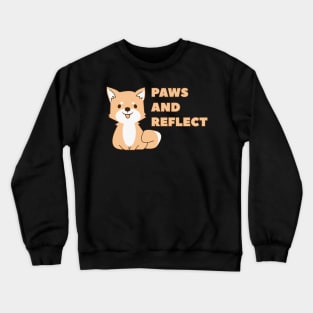 Paws and Reflect Crewneck Sweatshirt